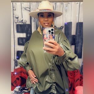 Olive Green Women's Dress